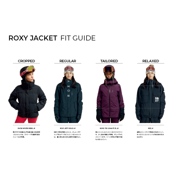 ROXY ウェア ロキシー  ROXY JETTY SOLID JK ROSE RJK263402 26-27 スノーボードウェア 日本正規品