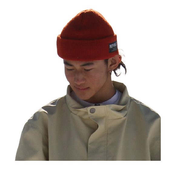 REPUBLIC リパブリック TENDER LOW BEANIE 25-26 スノーボード アクセサリー Coral Brown