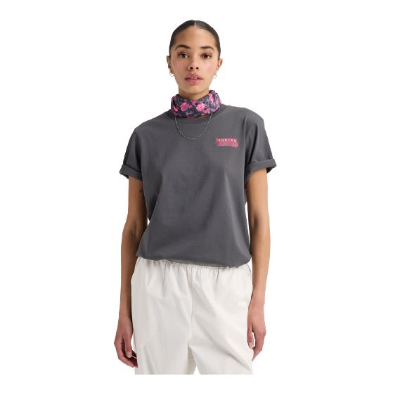 BURTON バートン  Throwback 1992 Short Sleeve T-Shirt Gotham Gray 3075410E5N 26-27 日本正規品