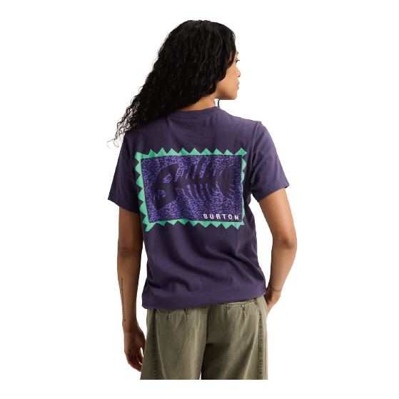 BURTON バートン  Throwback 1992 Short Sleeve T-Shirt Nightshade Purple 3075410E7Z 26-27 日本正規品
