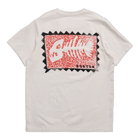 BURTON バートン  Throwback 1992 Short Sleeve T-Shirt Stout White 3075410A26 26-27 日本正規品