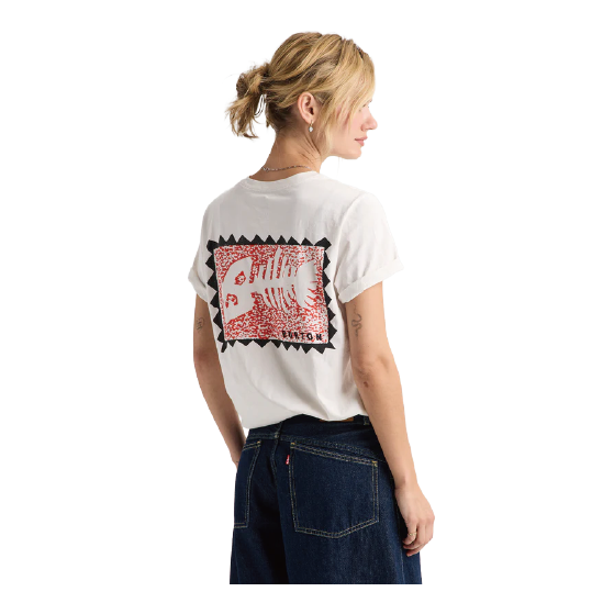 BURTON バートン  Throwback 1992 Short Sleeve T-Shirt Stout White 3075410A26 26-27 日本正規品