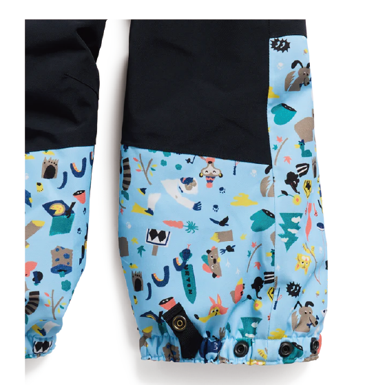 BURTON ウェア バートン  Toddlers' 2L One Piece Critters 2217414E5T 26-27 スノーボードウェア 日本正規品