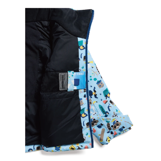 BURTON ウェア バートン  Toddlers' Burton Hillslope 2L Jacket Critters 2431710E5T 26-27 スノーボードウェア 日本正規品