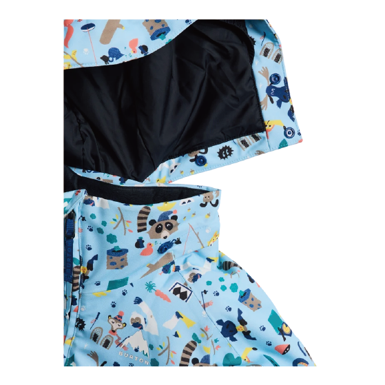 BURTON ウェア バートン  Toddlers' Burton Hillslope 2L Jacket Critters 2431710E5T 26-27 スノーボードウェア 日本正規品