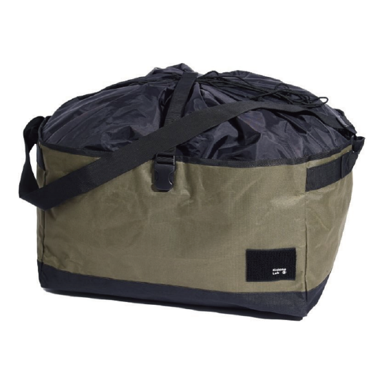KIDONA キドナ [kidona] TRUNK ROOM BAG 23-24 スノーボード バック Olive