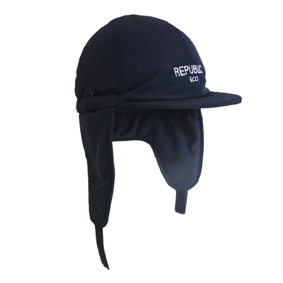 REPUBLIC リパブリック 9Club Trapper Cap 25-26 スノーボード アクセサリー Navy