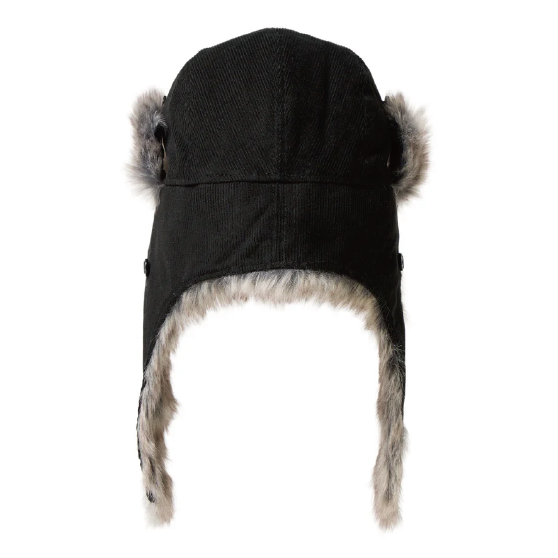 NEWERA ニューエラ [newera] TRAPPER CORDUROY BLK 24-25 スノーボード キャップ -