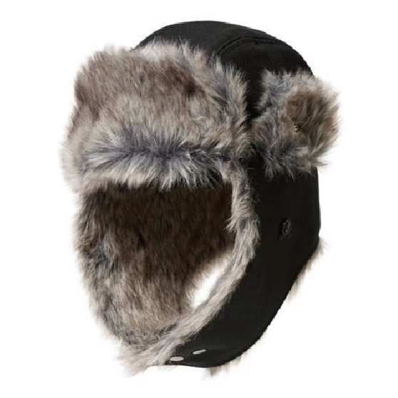 NEWERA ニューエラ [newera] TRAPPER WOOL BLK 24-25 スノーボード キャップ-