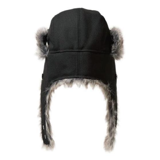 NEWERA ニューエラ [newera] TRAPPER WOOL BLK 24-25 スノーボード キャップ-