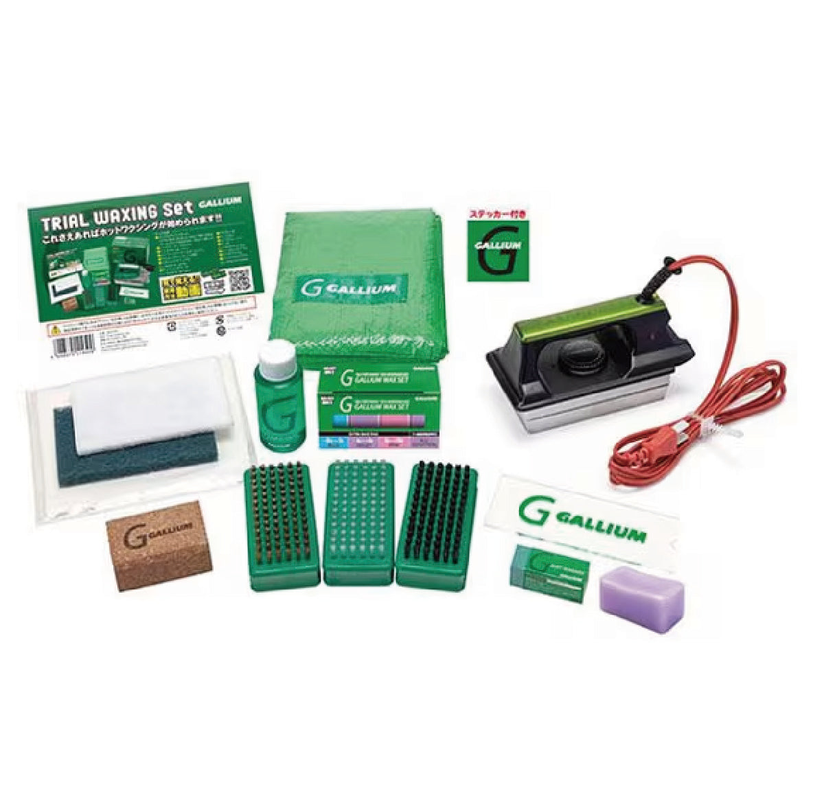 GALLIUM ガリウム Trial Waxing Set 25-26 スノーボード アクセサリー