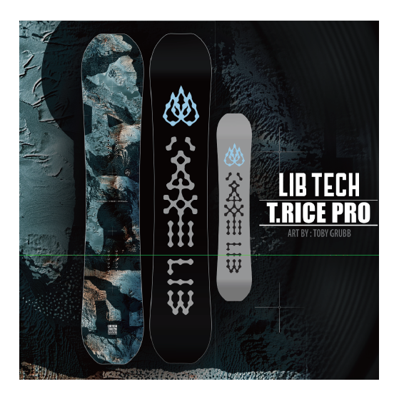 LIBTECH スノーボード リブテック T.RICE PRO 26-27 板 日本正規品