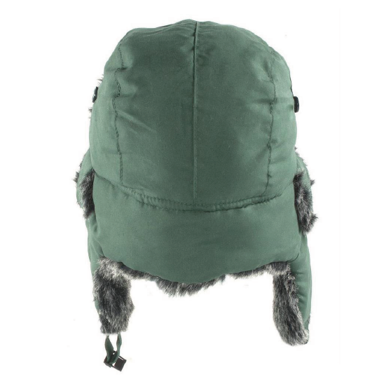 NEWHATTAN ニューハッタン [newhattan] POLYESTER TROOPER HAT 25-26 スノーボード ビーニー Burgundy