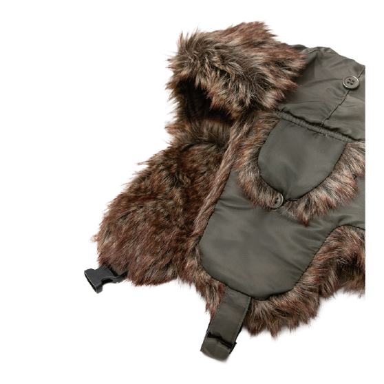 NEWHATTAN ニューハッタン [newhattan] POLYESTER TROOPER HAT 25-26 スノーボード ビーニー Camel