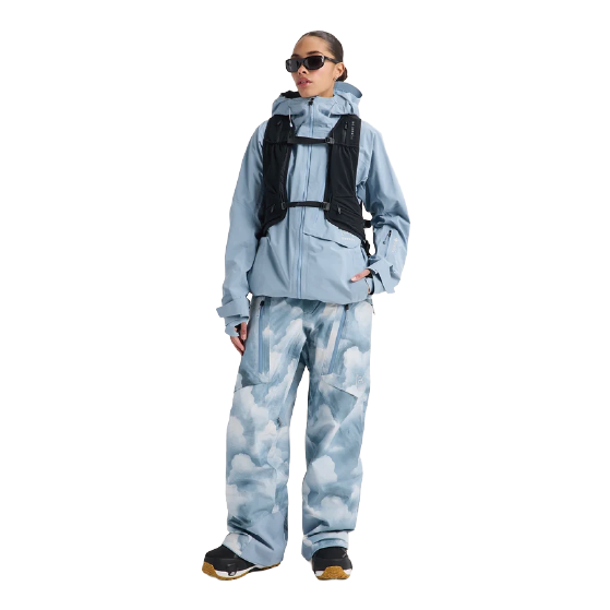 BURTON ウェア バートン  Women's [ak] Insulated Swash GORE-TEX 2L Pants Nimbus 3076010E8W 26-27 スノーボードウェア 日本正規品