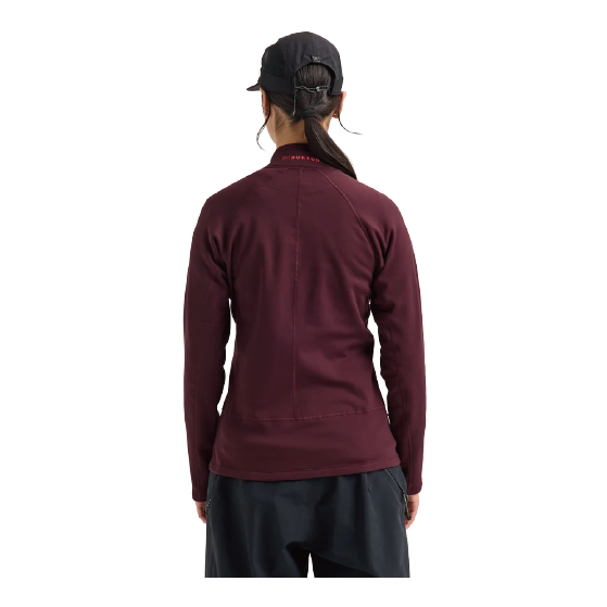 BURTON ウェア バートン  Women's [ak] Baker Stretch Fleece Full-Zip Rum Raisin 2422910FAK 26-27 スノーボードウェア 日本正規品
