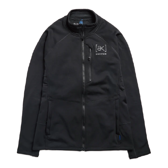 BURTON ウェア バートン  Women's [ak] Baker Stretch Fleece Full-Zip True Black 2422910A04 26-27 スノーボードウェア 日本正規品
