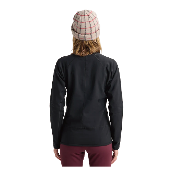 BURTON ウェア バートン  Women's [ak] Baker Stretch Fleece Full-Zip True Black 2422910A04 26-27 スノーボードウェア 日本正規品