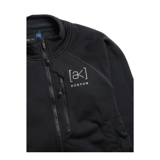 BURTON ウェア バートン  Women's [ak] Baker Stretch Fleece Full-Zip True Black 2422910A04 26-27 スノーボードウェア 日本正規品