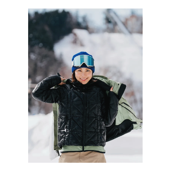 BURTON ウェア バートン  Women's [ak] Baker Ultralight Down Jacket True Black 2346910A04 26-27 スノーボードウェア 日本正規品