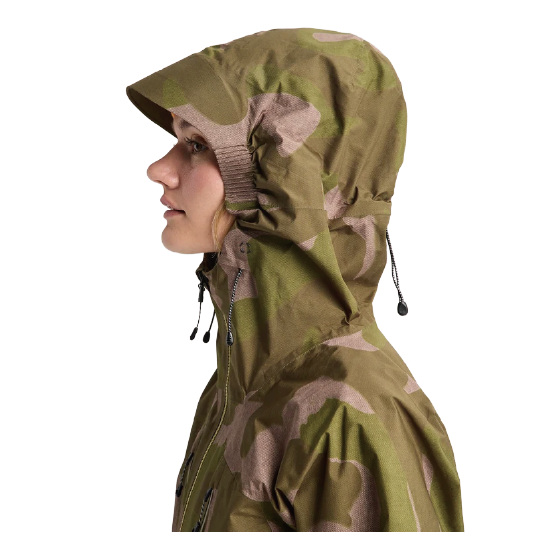 BURTON ウェア バートン  Women's [ak] Cyclic GORE-TEX 2L Anorak Keel Camo 3076210E9S 26-27 スノーボードウェア 日本正規品