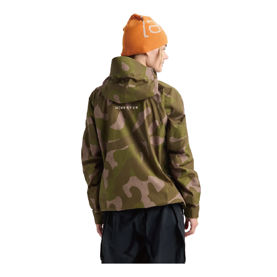 BURTON ウェア バートン  Women's [ak] Cyclic GORE-TEX 2L Anorak Keel Camo 3076210E9S 26-27 スノーボードウェア 日本正規品