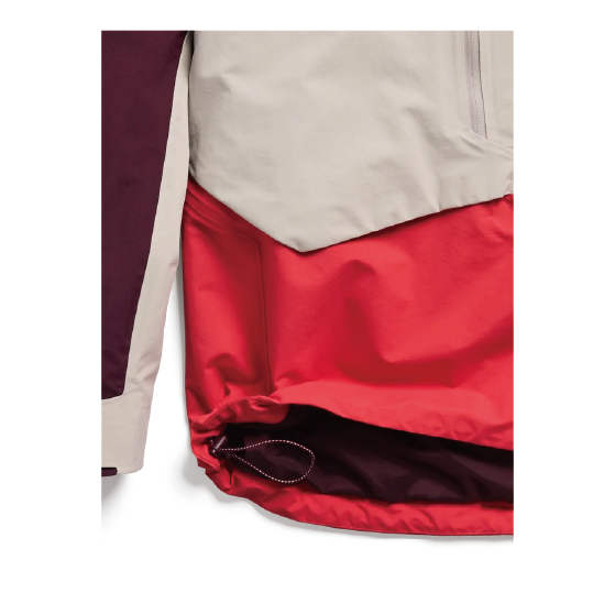 BURTON ウェア バートン  Women's [ak] Cyclic GORE-TEX 2L Anorak Rum Raisin/Chinchilla Gray/Hot Tamale 3076210E6J 26-27 スノーボードウェア 日本正規品