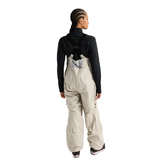 BURTON ウェア バートン  Women's [ak] Cyclic GORE-TEX 2L Bib Pants Chinchilla Gray 3076610E7M 26-27 スノーボードウェア 日本正規品