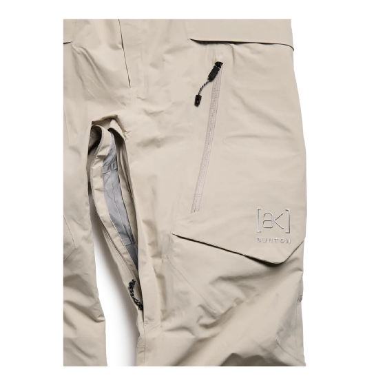 BURTON ウェア バートン  Women's [ak] Cyclic GORE-TEX 2L Bib Pants Chinchilla Gray 3076610E7M 26-27 スノーボードウェア 日本正規品