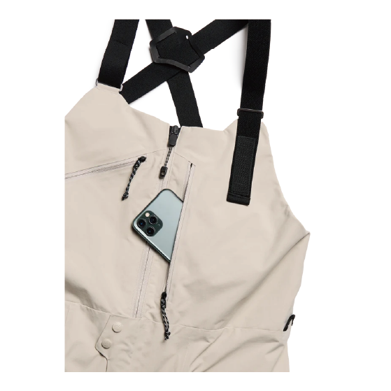 BURTON ウェア バートン  Women's [ak] Cyclic GORE-TEX 2L Bib Pants Chinchilla Gray 3076610E7M 26-27 スノーボードウェア 日本正規品