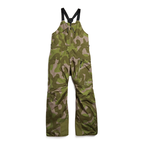 BURTON ウェア バートン  Women's [ak] Cyclic GORE-TEX 2L Bib Pants Keel Camo 3076610E9S 26-27 スノーボードウェア 日本正規品