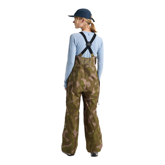 BURTON ウェア バートン  Women's [ak] Cyclic GORE-TEX 2L Bib Pants Keel Camo 3076610E9S 26-27 スノーボードウェア 日本正規品