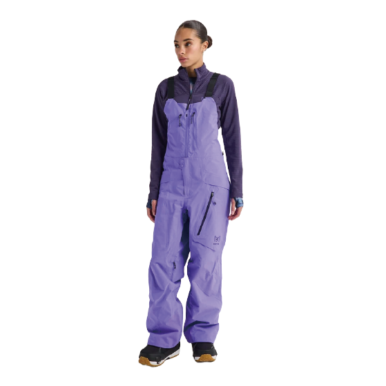 BURTON ウェア バートン  Women's [ak] Cyclic GORE-TEX 2L Bib Pants Purple Voltage 3076610E8Q 26-27 スノーボードウェア 日本正規品