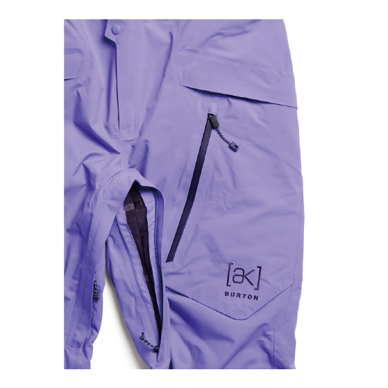 BURTON ウェア バートン  Women's [ak] Cyclic GORE-TEX 2L Bib Pants Purple Voltage 3076610E8Q 26-27 スノーボードウェア 日本正規品