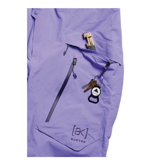 BURTON ウェア バートン  Women's [ak] Cyclic GORE-TEX 2L Bib Pants Purple Voltage 3076610E8Q 26-27 スノーボードウェア 日本正規品