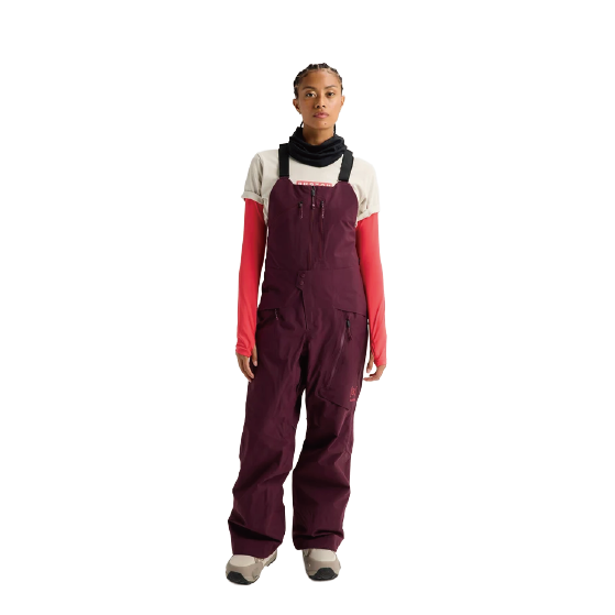 BURTON ウェア バートン  Women's [ak] Cyclic GORE-TEX 2L Bib Pants Rum Raisin 3076610FAK 26-27 スノーボードウェア 日本正規品