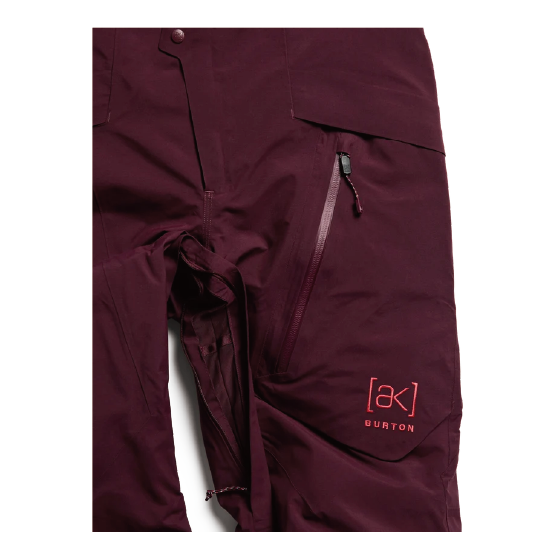 BURTON ウェア バートン  Women's [ak] Cyclic GORE-TEX 2L Bib Pants Rum Raisin 3076610FAK 26-27 スノーボードウェア 日本正規品