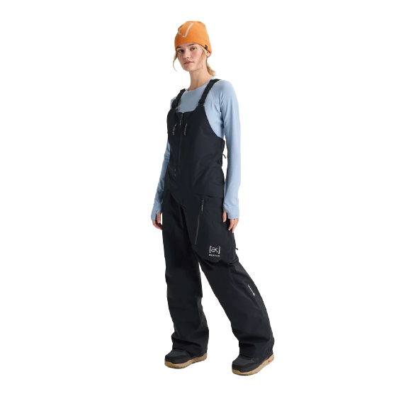 BURTON ウェア バートン  Women's [ak] Cyclic GORE-TEX 2L Bib Pants True Black 3076610A04 26-27 スノーボードウェア 日本正規品