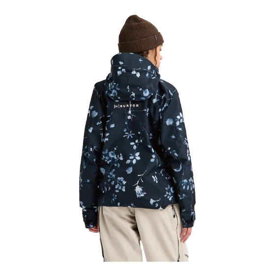 BURTON ウェア バートン  Women's [ak] Cyclic GORE-TEX 2L Jacket Cyanotype Floral 3076410E6D 26-27 スノーボードウェア 日本正規品
