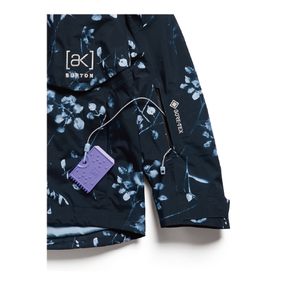 BURTON ウェア バートン  Women's [ak] Cyclic GORE-TEX 2L Jacket Cyanotype Floral 3076410E6D 26-27 スノーボードウェア 日本正規品