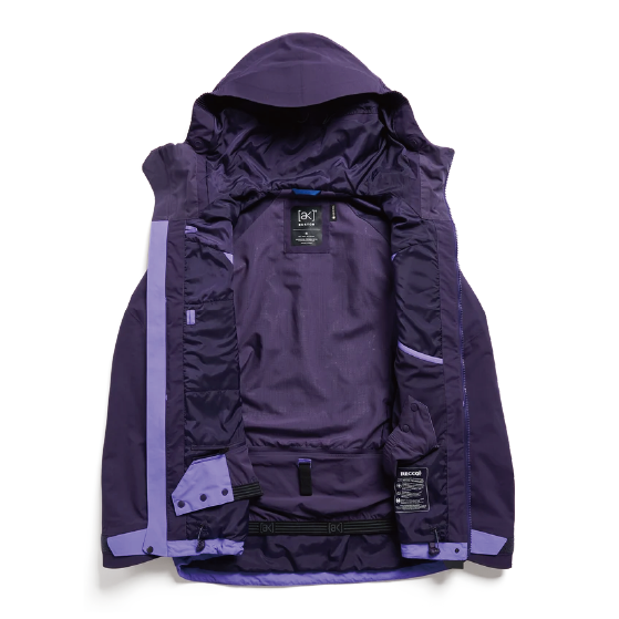 BURTON ウェア バートン  Women's [ak] Cyclic GORE-TEX 2L Jacket Nightshade Purple/Purple Voltage 3076410E7O 26-27 スノーボードウェア 日本正規品