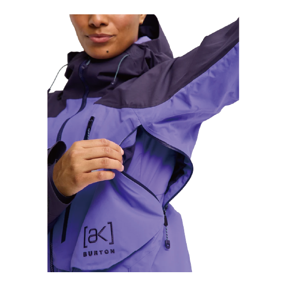 BURTON ウェア バートン  Women's [ak] Cyclic GORE-TEX 2L Jacket Rum Raisin 3076410FAK 26-27 スノーボードウェア 日本正規品