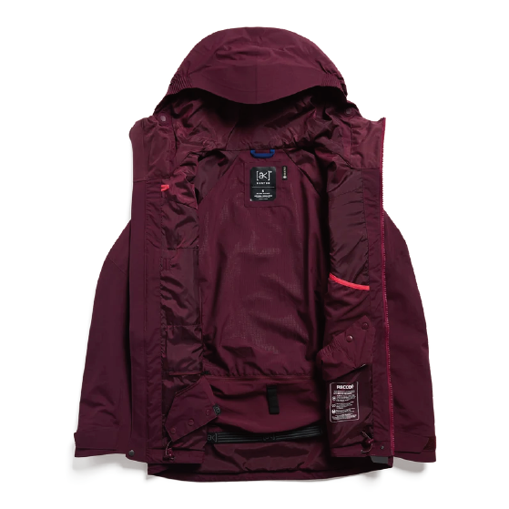 BURTON ウェア バートン  Women's [ak] Cyclic GORE-TEX 2L Jacket Rum Raisin 3076410FAK 26-27 スノーボードウェア 日本正規品