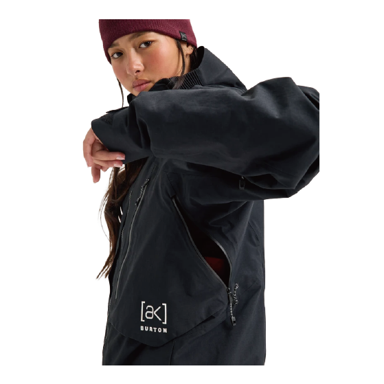 BURTON ウェア バートン  Women's [ak] Cyclic GORE-TEX 2L Jacket True Black 3076410A04 26-27 スノーボードウェア 日本正規品