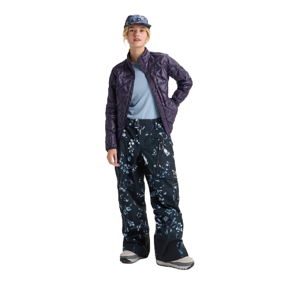 BURTON ウェア バートン  Women's [ak] Cyclic GORE-TEX 2L Pants Cyanotype Floral 3076810E6D 26-27 スノーボードウェア 日本正規品