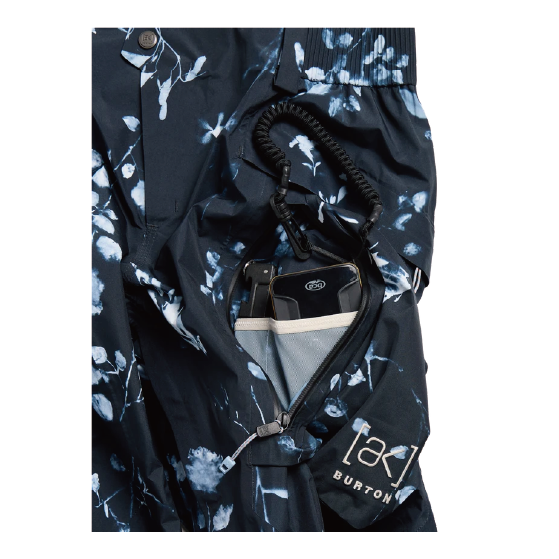 BURTON ウェア バートン  Women's [ak] Cyclic GORE-TEX 2L Pants Cyanotype Floral 3076810E6D 26-27 スノーボードウェア 日本正規品