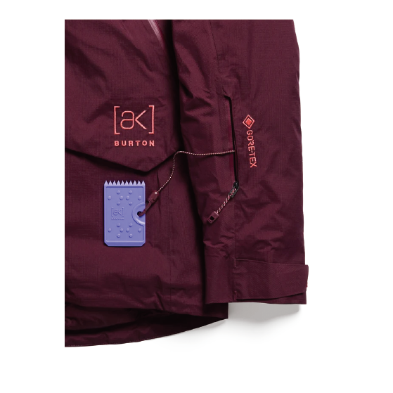 BURTON ウェア バートン  Women's [ak] Swash Down Insulated GORE-TEX 2L Jacket Rum Raisin 3075610FAK 26-27 スノーボードウェア 日本正規品