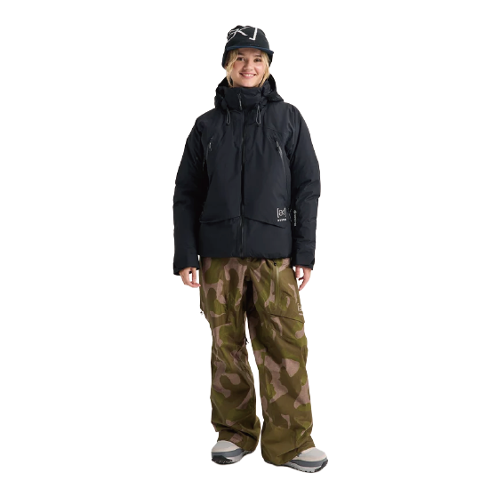 BURTON ウェア バートン  Women's [ak] Swash Down Insulated GORE-TEX 2L Jacket True Black 3075610A04 26-27 スノーボードウェア 日本正規品