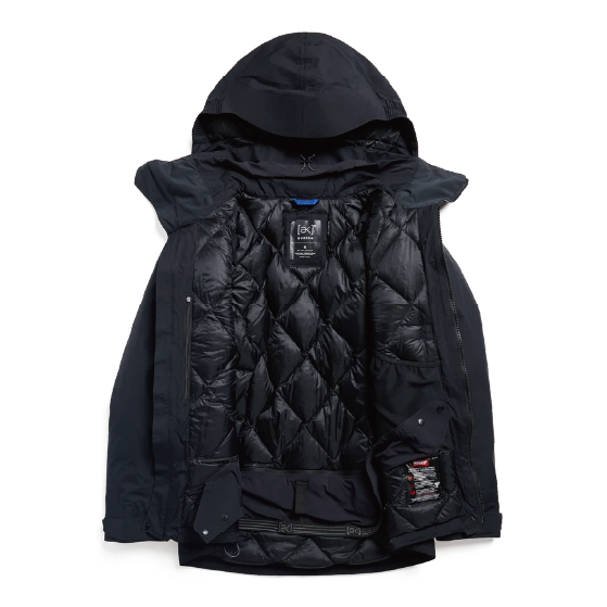 BURTON ウェア バートン  Women's [ak] Swash Down Insulated GORE-TEX 2L Jacket True Black 3075610A04 26-27 スノーボードウェア 日本正規品
