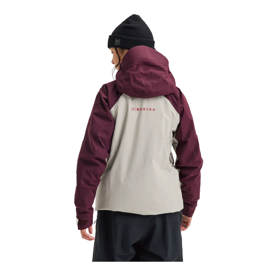 BURTON ウェア バートン  Women's [ak] Swash Synthetic Insulated GORE-TEX 2L Jacket Rum Raisin/Chinchilla Gray 3075810EVG 26-27 スノーボードウェア 日本正規品